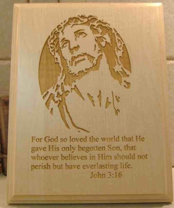 Jesus Plaque