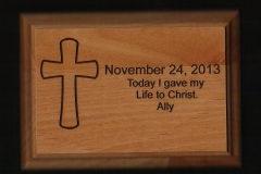 Ally Plaque