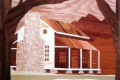 Cabin in the Woods Marquetry