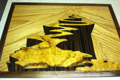 Rolling Sun Marquetry