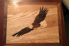 Bald Eagle Marquetry